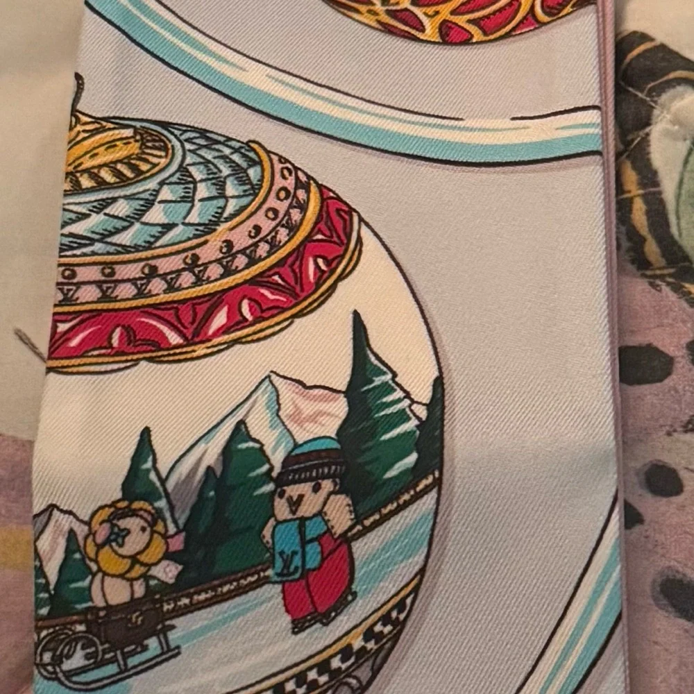 Louis Vuitton Rare Xmas Vivienne Bandeau New With Box Authentic Limited Edition - Picture 13 of 16